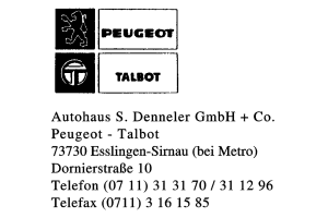 Autohaus Denneler, S. GmbH + Co.