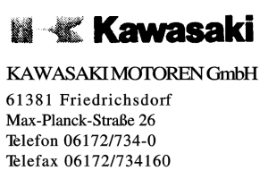 KAWASAKI MOTOREN GmbH