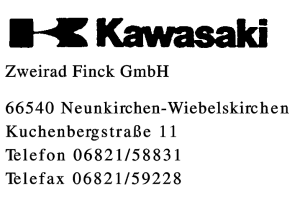 Kawasaki Zweirad Finck GmbH