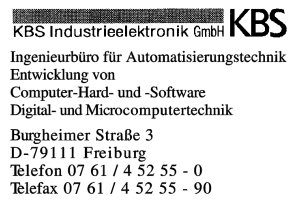 KBS Industrieelektronik GmbH