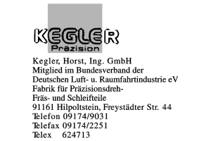 Kegler, Horst, Ing. GmbH