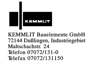 KEMMLIT Bauelemente GmbH